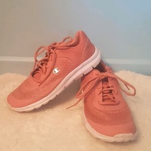 Champion pink walking shoes